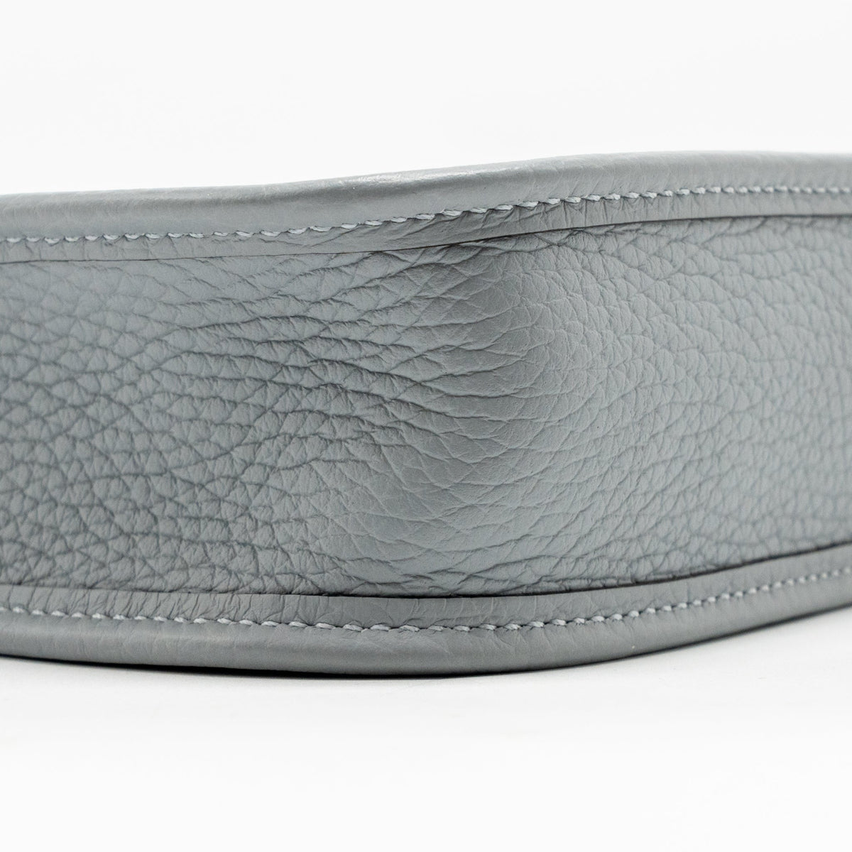 Hermes Mini Evelyne Clemence Gris Pantin LGHW