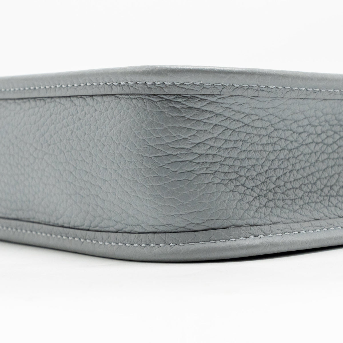 Hermes Mini Evelyne Clemence Gris Pantin LGHW