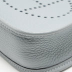 Hermes Mini Evelyne Clemence Gris Pantin LGHW
