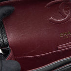 CHANEL SMALL CLASSIC DOUBLE FLAP CAVIAR BLACK GHW