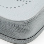 Hermes Mini Evelyne Clemence Gris Pantin LGHW