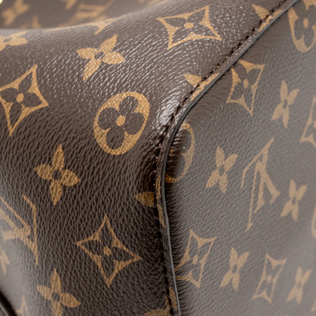 Louis Vuitton Neo Noe MM Monogram Canvas Yellow GHW