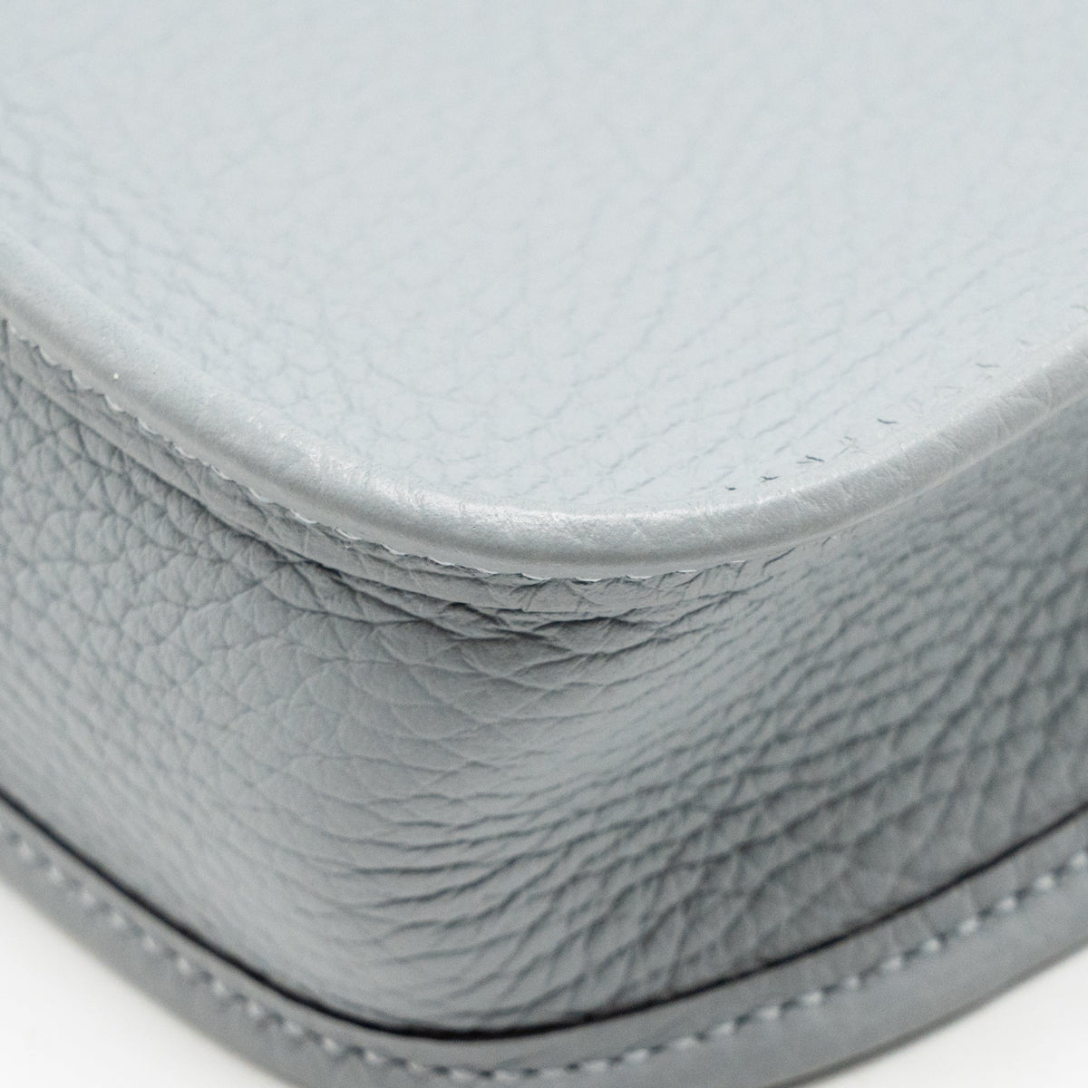 Hermes Mini Evelyne Clemence Gris Pantin LGHW