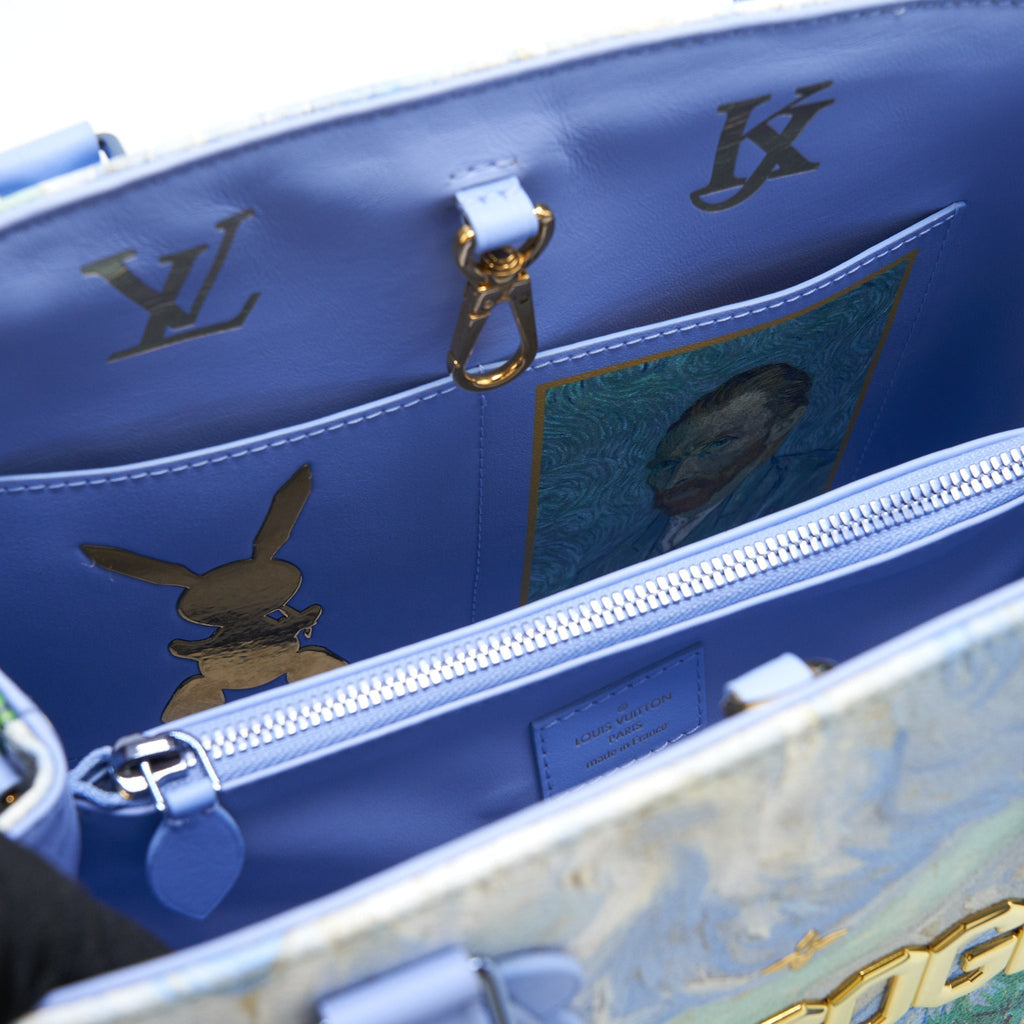 LOUIS VUITTON JEFF KOON VAN GOGH MONTAIGNE MM