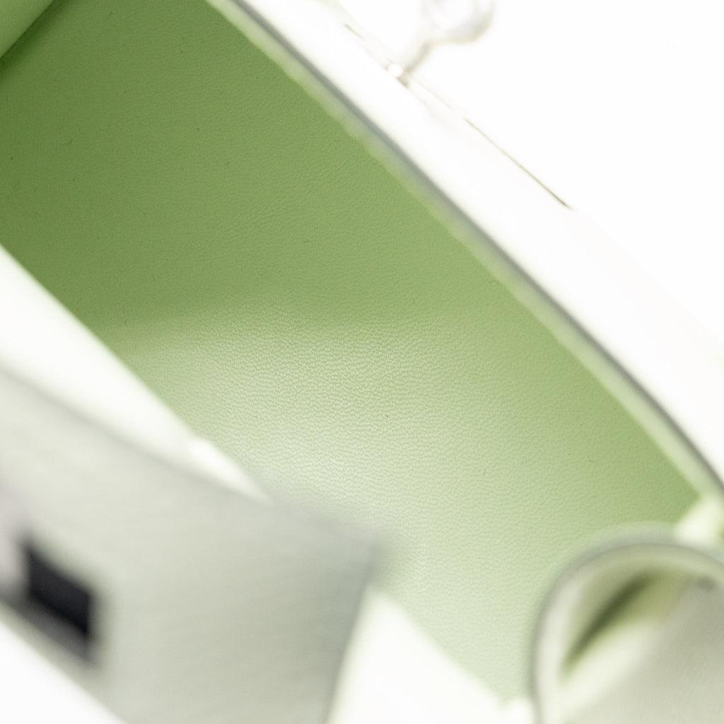 Hermes Kellydole / Kelly Dole picto epsom vert fizz/ nata/ rose Texas / vert jade SHW