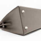 Hermes Kelly 28 Epsom 8F Gris Etain SHW