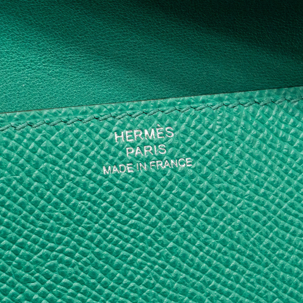 Hermes Kellydole / Kelly Dole picto epsom vert fizz/ nata/ rose Texas / vert jade SHW