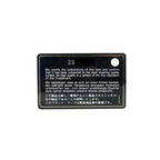 CHANEL O CASE POUCH CAVIAR BLACK LGHW