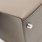 Hermes Kelly 28 Epsom 8F Gris Etain SHW