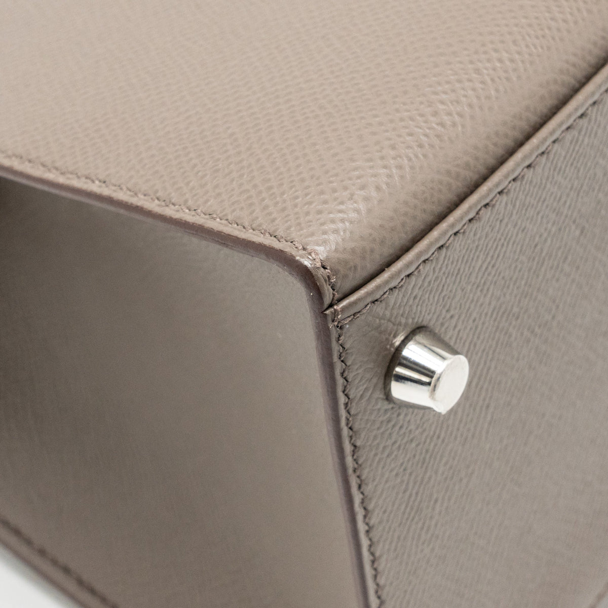 Hermes Kelly 28 Epsom 8F Gris Etain SHW