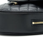 CHANEL 22S HEART BAG LAMBSKIN BLACK LGHW