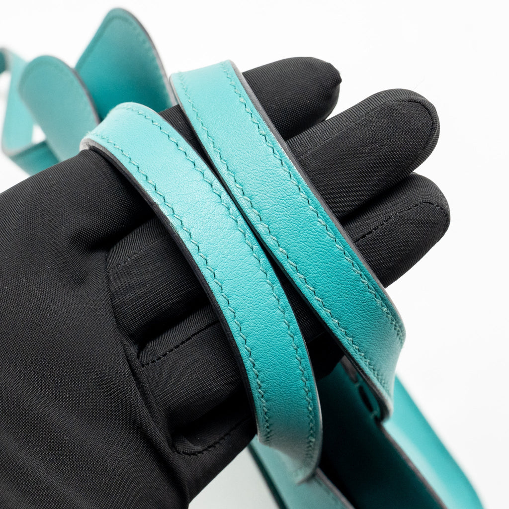 Hermes mini Halzan swift vert vertigo SHW