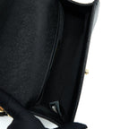 CHANEL SMALL BOY BAG CHEVRON CAVIAR BLACK LGHW