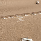 Hermes Charniere To Go Pouch Madame Etoupe SHW