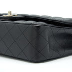 CHANEL MEDIUM CLASSIC FLAP BAG CAVIAR BLACK SHW
