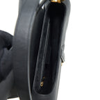 DIOR MEDIUM SADDLE BAG GRAINED CALFSKIN BLACK GHW