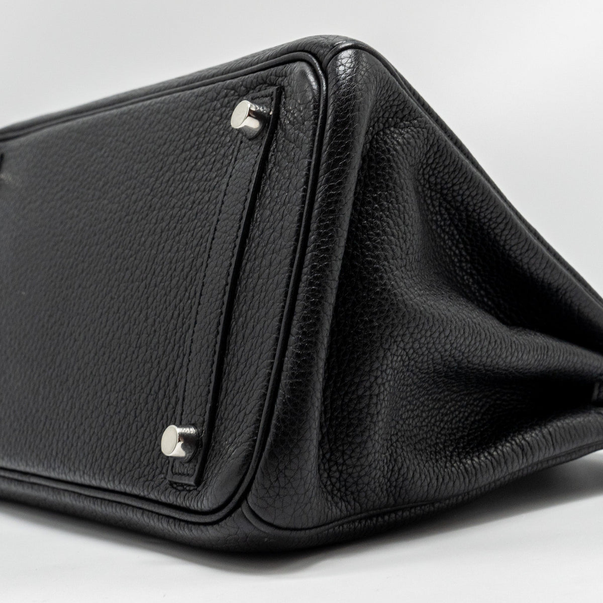 HERMES BIRKIN 30 CLEMENCE BLACK SHW