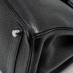 HERMES BIRKIN 30 CLEMENCE BLACK SHW