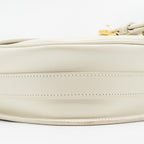 DIOR MEDIUM DIOR BOBBY BAG CALFSKIN WHITE GHW