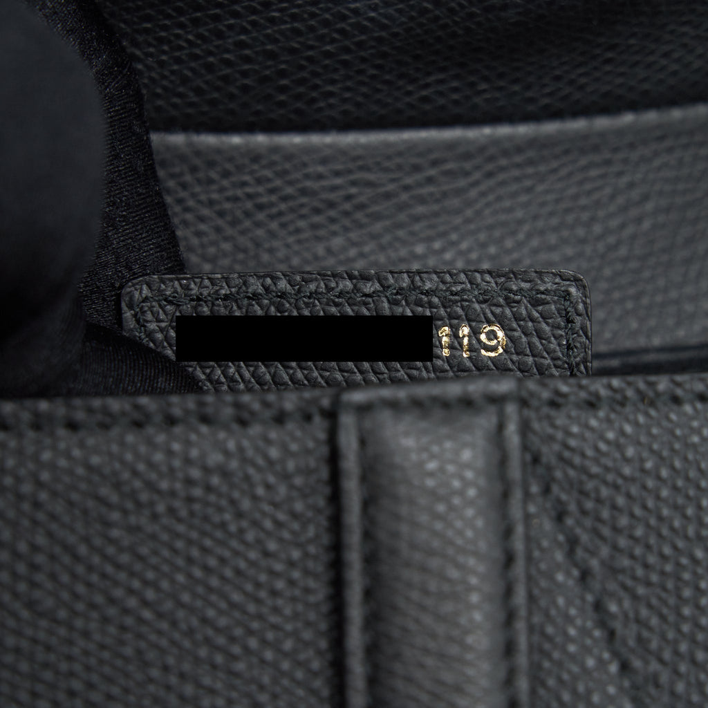 DIOR MEDIUM SADDLE BAG GRAINED CALFSKIN BLACK GHW