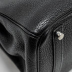 HERMES BIRKIN 30 CLEMENCE BLACK SHW
