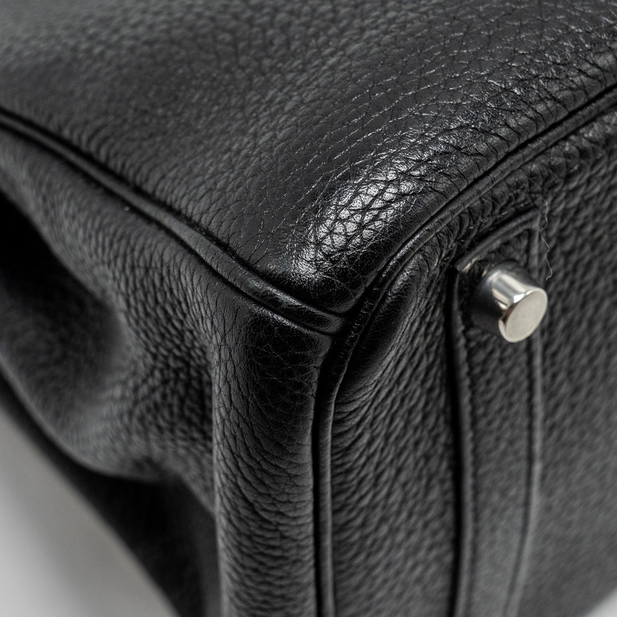 HERMES BIRKIN 30 CLEMENCE BLACK SHW