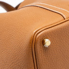 Hermes Picotin 18 clemence gold GHW