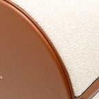 Celine 16 Bucket Bag Canvas / Leather Natural / Tan GHW