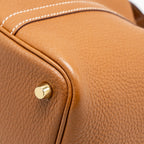 Hermes Picotin 18 clemence gold GHW