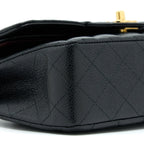 CHANEL SMALL CLASSIC FLAP BAG CAVIAR BLACK GHW(MICROCHIP)