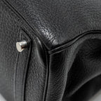 HERMES BIRKIN 30 CLEMENCE BLACK SHW