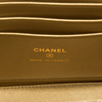 CHANEL PEARL CRUSH LONG VANITY LAMBSKIN BLACK GHW (MICROCHIP)