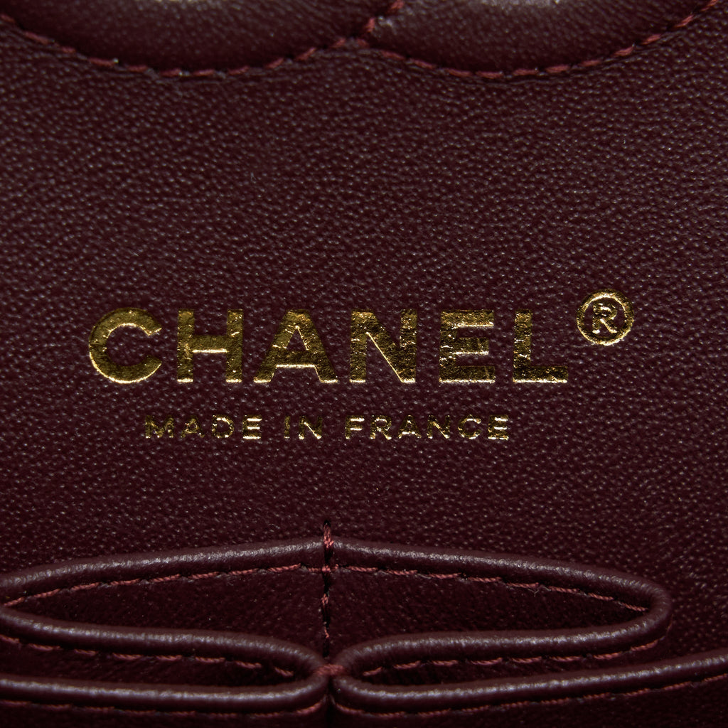 CHANEL SMALL CLASSIC FLAP BAG CAVIAR BLACK GHW(MICROCHIP)