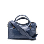 BALENCIAGA GIANT CITY BAG DARK BLUE RGHW