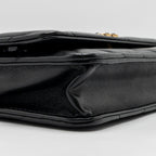 CHANEL 19 WALLET ON CHAIN LAMBSKIN BLACK MULTICOLOUR HARDWARE