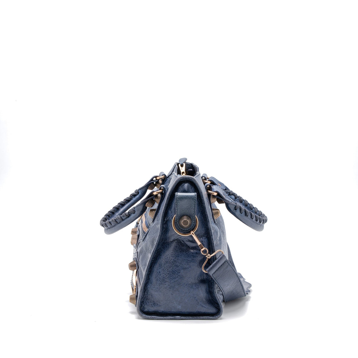 BALENCIAGA GIANT CITY BAG DARK BLUE RGHW
