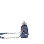 Louis Vuitton Denim Azteque Twist MM EPI Leather Blue / Multicolour SHW