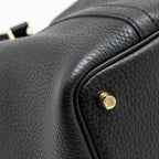 Hermes Picotin 18 Lock Bag Clemence Black GHW