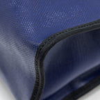 HERMES HERBAG 31 ZIP BAG TOLIE H BERLINE CANVAS/VACHE HUNTER BLUE ENCRE/BLACK SHW