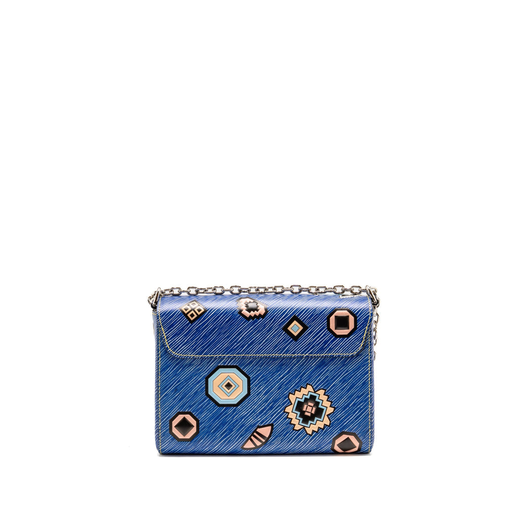 Louis Vuitton Denim Azteque Twist MM EPI Leather Blue / Multicolour SHW