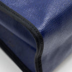 HERMES HERBAG 31 ZIP BAG TOLIE H BERLINE CANVAS/VACHE HUNTER BLUE ENCRE/BLACK SHW