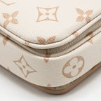 Louis Vuitton Pochette east west monogram dune GHW