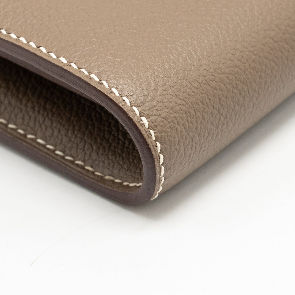 Hermes constance to go evercolor Etoupe GHW