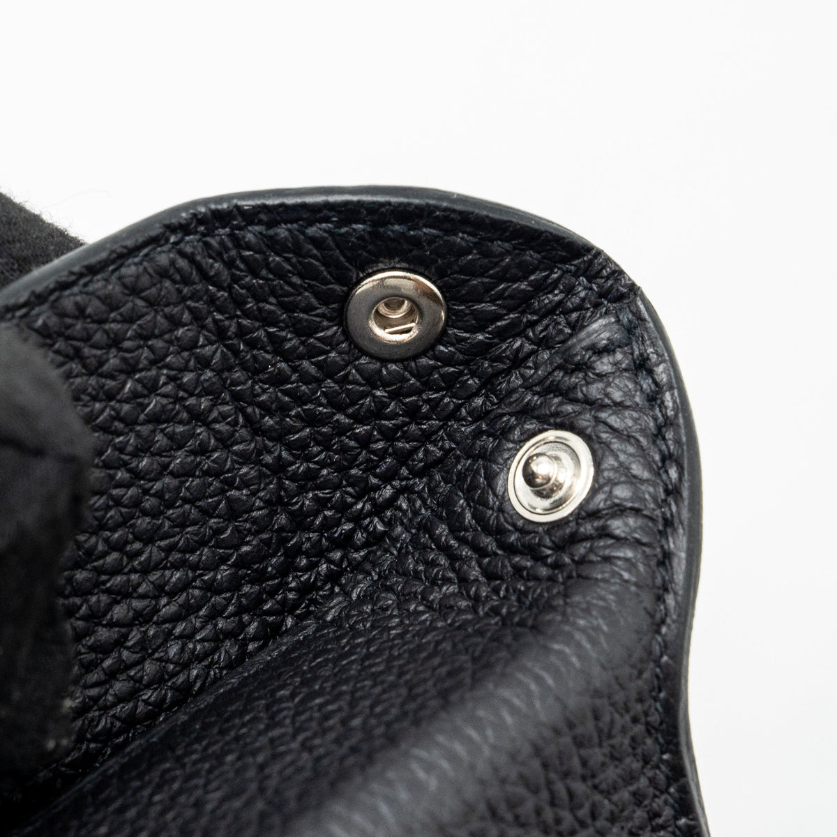 HERMES VIDEPOCHES TOGO BLACK SHW
