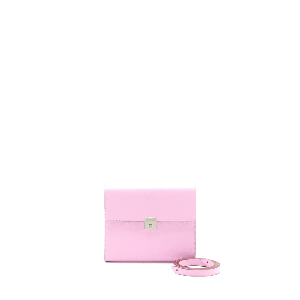 Hermes Clic 16 Wallet Mysore X9 Mauve Sylvestre SHW