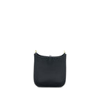 Hermes Mini Evelyne Clemence Black GHW