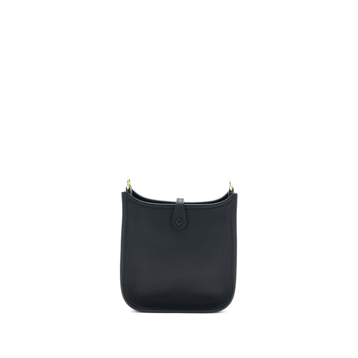 Hermes Mini Evelyne Clemence Black GHW