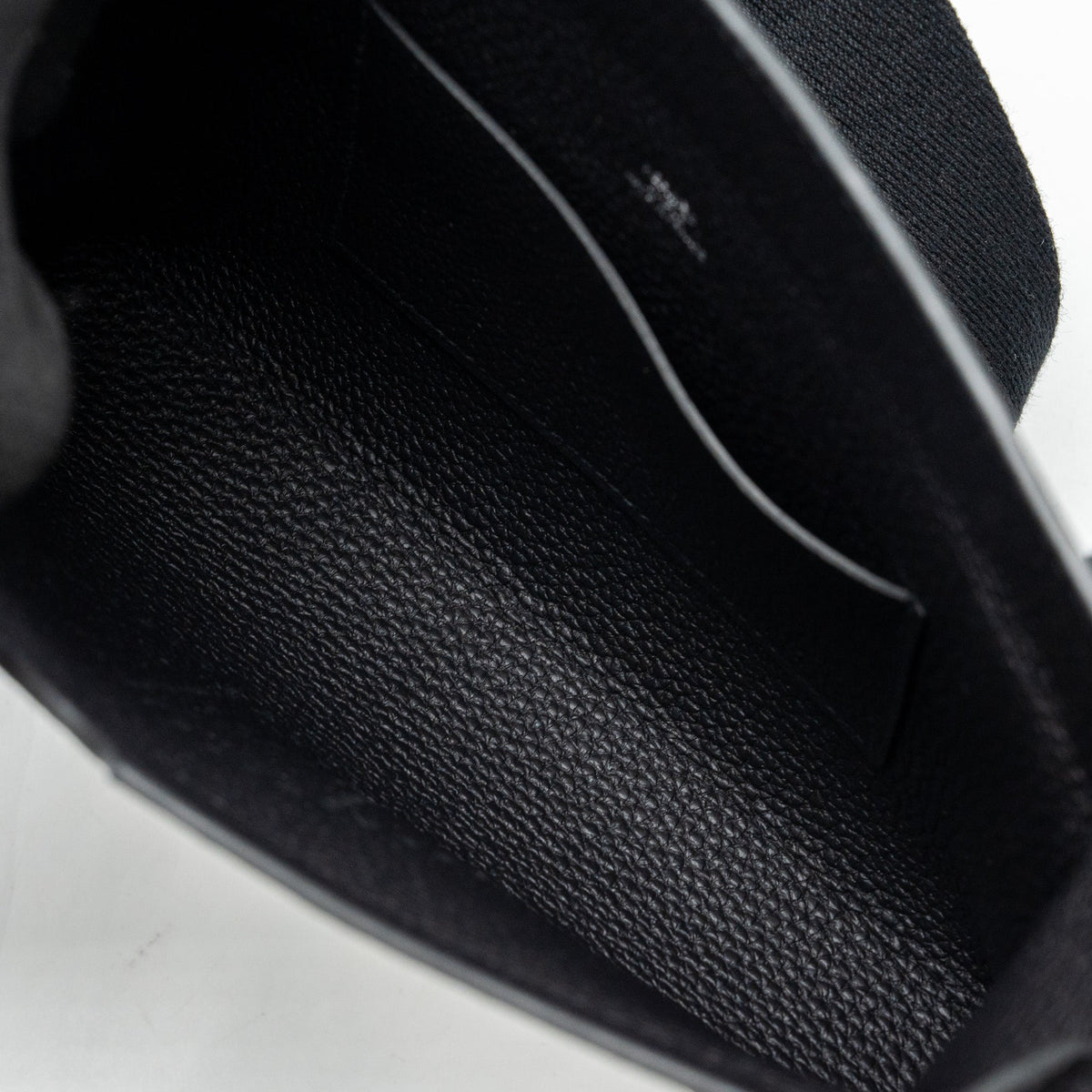 HERMES VIDEPOCHES TOGO BLACK SHW