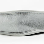 Hermes Mini Evelyne Clemence Bleu Pale / Gris Etain SHW