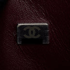 CHANEL SMALL CLASSIC DOUBLE FLAP BAG CAVIAR BLACK SHW(MICROCHIP)